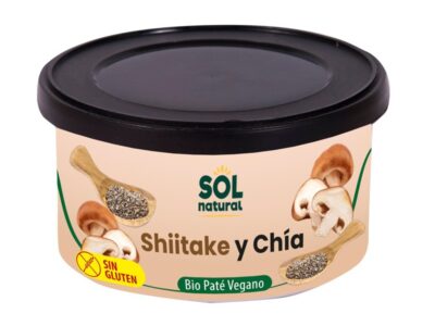 Pate vegano shiitake chia bio 125g sol natural