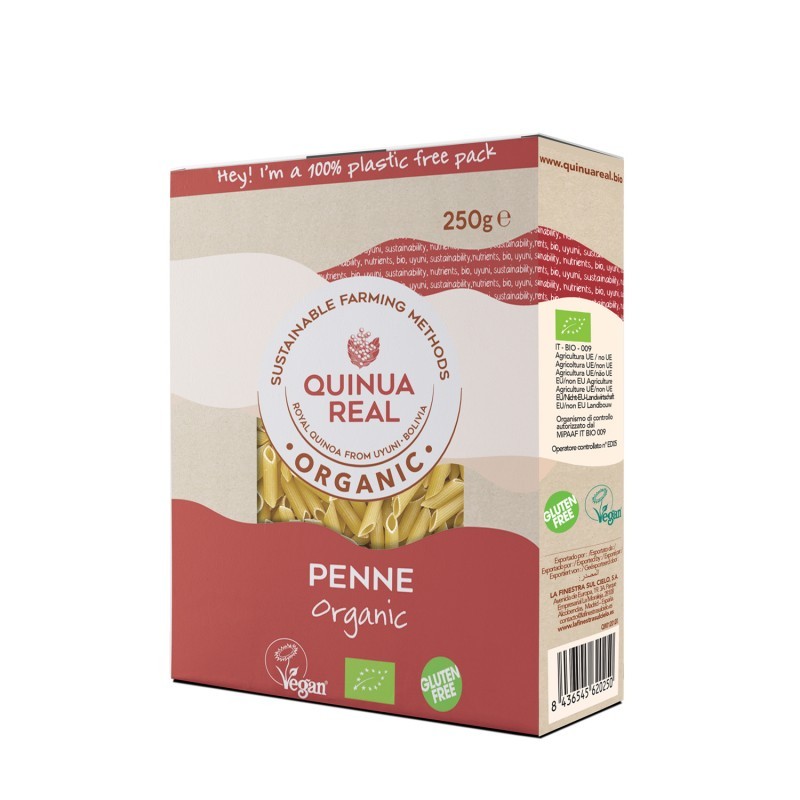 Rice e Quinoa Penne Bio 250g Quinoa Real