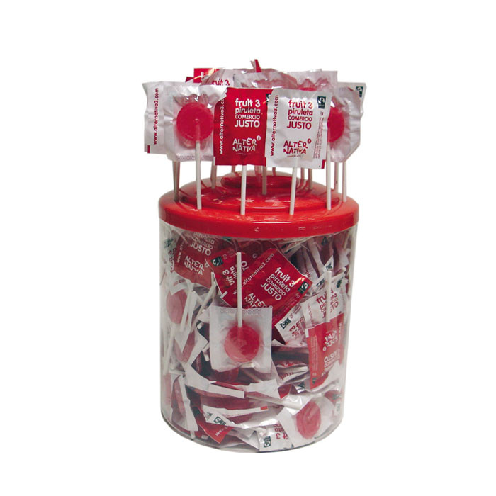 Expositor Bio Cherry Lollipops 200 unidades. Alternativa 3