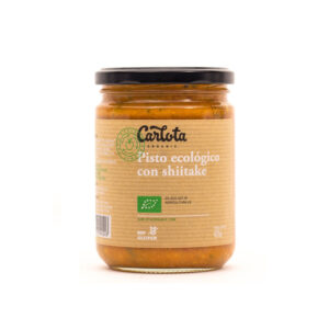 Pisto ecológico com shiitake bio 425 g Carlota Organic
