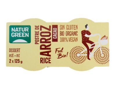 Rice Sobremesa Bio 2x125g Naturgreen