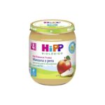 Apple e Pear Tarrito Bio +4m 125g Hipp