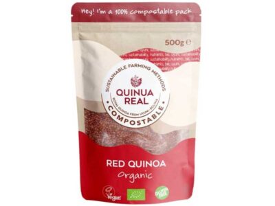 Quinoa vermelha bio 500 g quinua real
