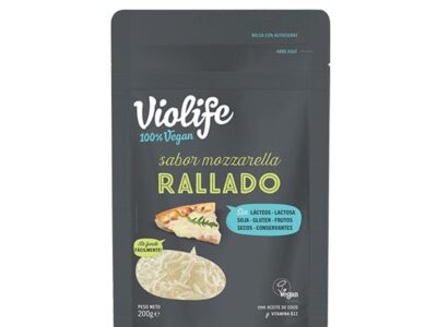 Rallado vegano mussarela 200gr violento