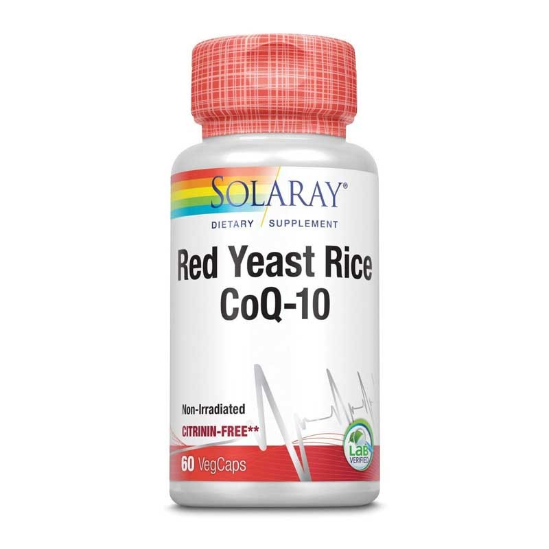 Yast Rice Plus Q10 60 VCAPS Solaray Network