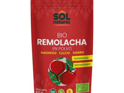 Bio em pó vermelho biológico 150g Sun Natural