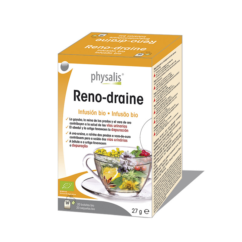 Reno Drene Infusion Bio 20 Filtros Physalis