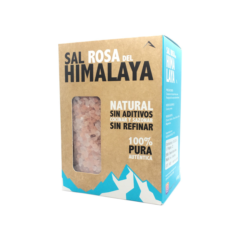 Sal dos grossos alimentos dos sonhos do Himalaia 1 kg
