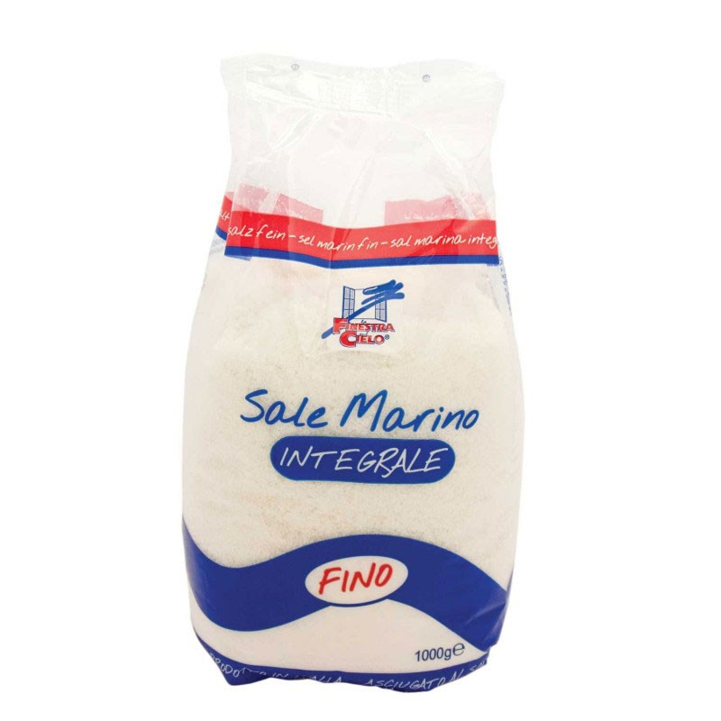Sal marinho integral fino 1 kg o finalizador