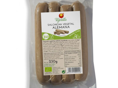 Salsicha vegetal alemã Bio 230G vegetal