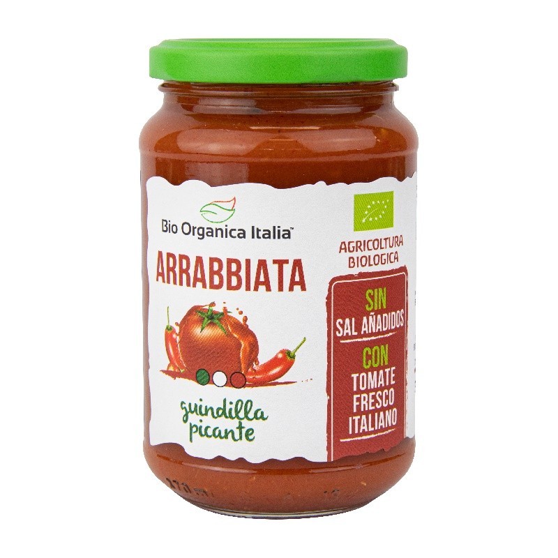 BIO 325ml Organic Italian Tomato Molho Picancico Tomate
