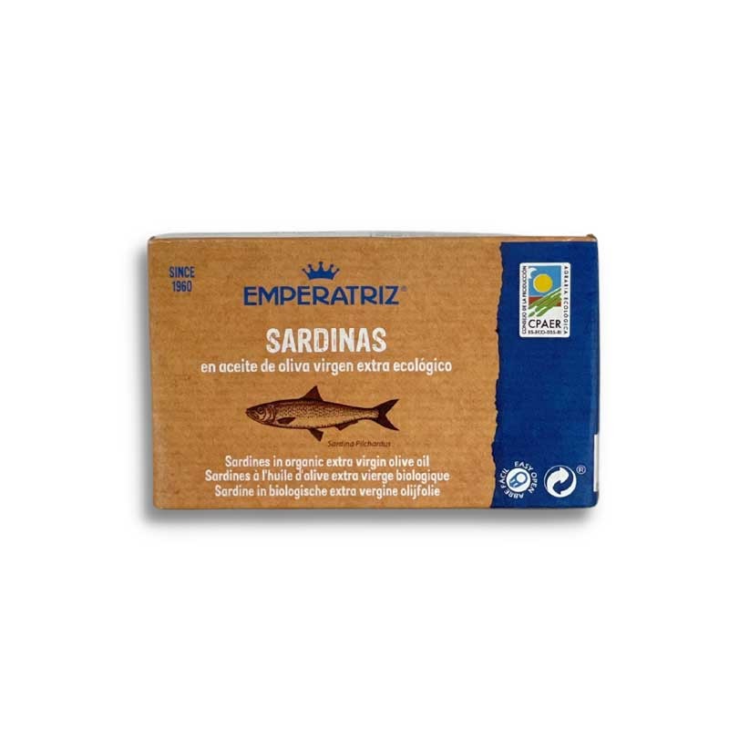 Sardinha em biografia de azeite pode 125 ml Imperatriz