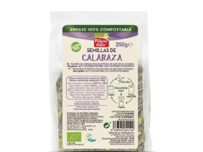 Sementes de abóbora biológica 250g