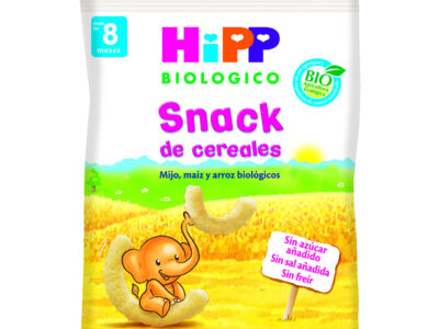 Lanche de cereais bio biográfico