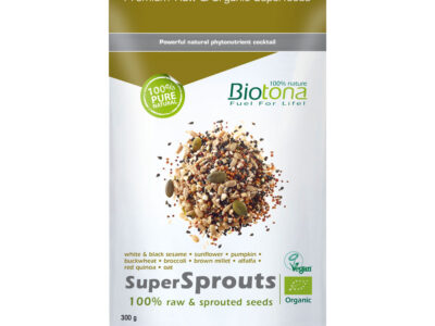 Supersprouts sementes germinadas bio 300g biotone