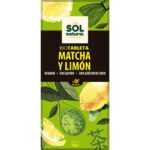 Matcha-limão bio 70g Sol Natural Chocolate Tablet