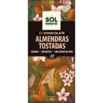 Comprimido de chocolate e amêndoas torradas BIO 70G Sun Natural