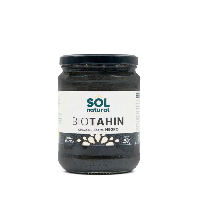 Tahin Black Sesamo Black Bio 250G Sun Natural
