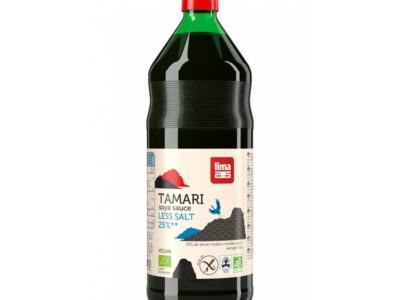 Tamari (molho de soja) 25% menos bio 1l Lima