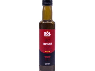 Molho de soja tamari bio 250ml Sol natural
