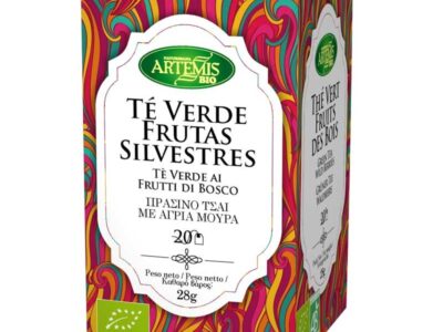 TE verde com frutas selvagens 20 filtros Artemis