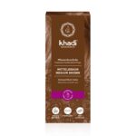 Corante de ervas marrons médios 100g khadi