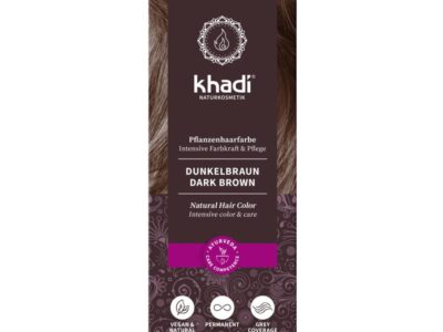 Dye de ervas marrons escuras 100g Khadi