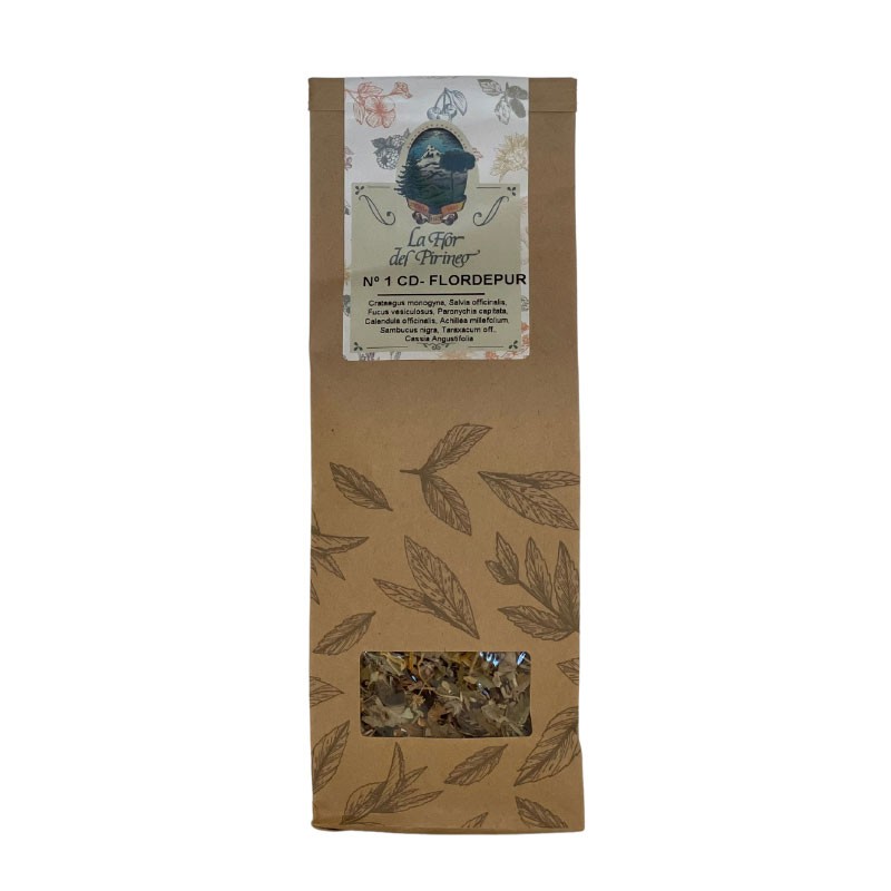 Tisana nº 1 cd 100 g as flores de Pirinéus