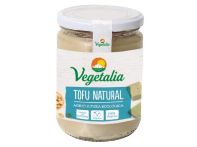 Tofu em barco de vidro esterilizado 250g vegetal