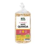Bolos de milho com quinoa s/g bio 120g Sun Natural