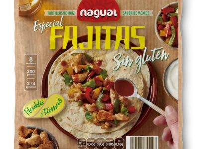 Tortilla de milho especial sem glúten sem 200g nagual