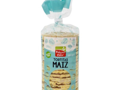 Panquecas de milho com sal -sal de glúten bio 120 g The Finisher