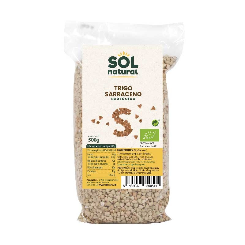 Sarraceno bem bio 500g sol natural