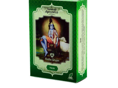 Tratamento de cabelo natural de Tulsi 100g Radhe Shyam