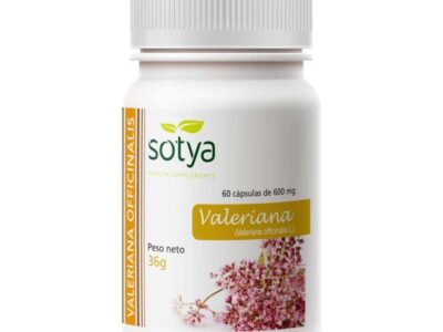 Valeriana 600mg 60 Capsulas Sotya