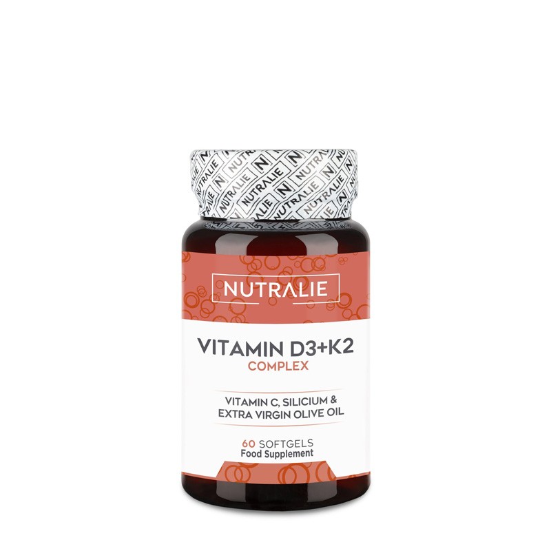 Vitamina D3+K2 Complexo 60 Caps Softels Nutralie