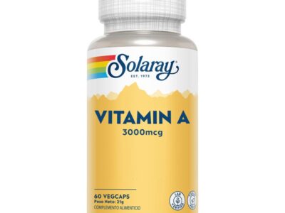 Vitamina A 3000mcg 60 VCAPS Solaray