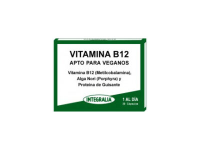 Vitamina B12 Veganos 30 Capsulas integralia