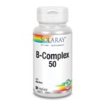 Vitamina B -Complexo 50 - 50VCAPS Solaray