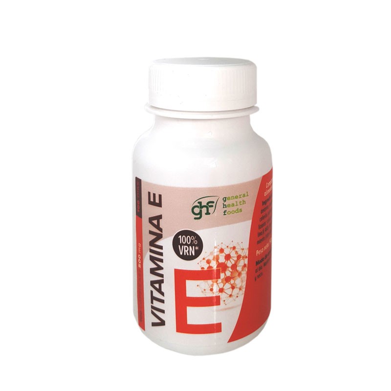 Capsulas de vitamina E 20 mg 100 ghf
