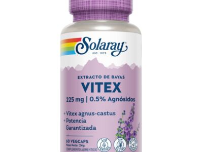 Vitex Agnus Castus Sauzgatillo 60VCAPS Solaray