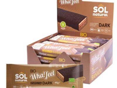 Whafeel Batado Integral e Cacau Bio 16x40g Sun Natural