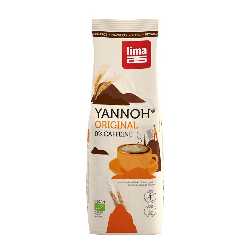 Yannoh instantano cefe de cereais bio saco 250g lima