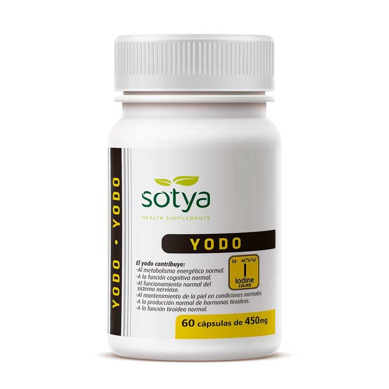Iodo 450mg 60 cápsulas Sotya