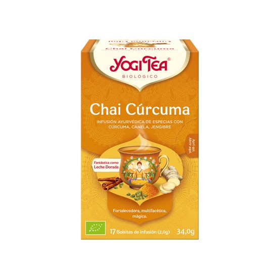 Yogi Tea Chai Curcma Bio 17 Filtros