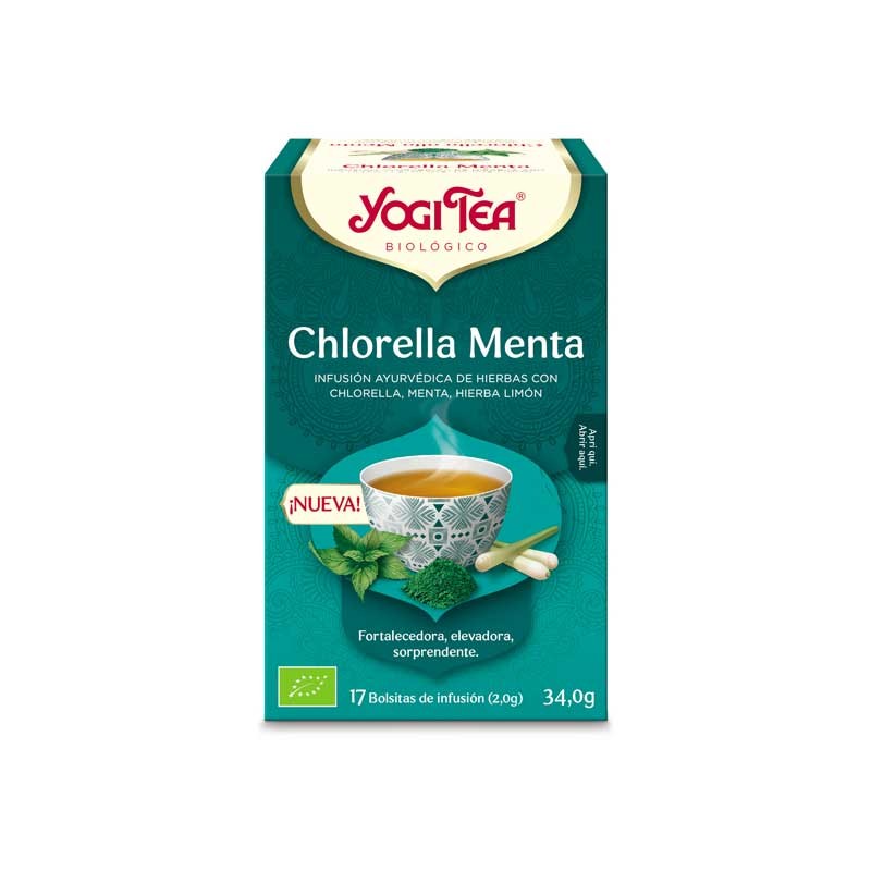 Yogi Tea Chlorella Mint Bio 17 Filtros