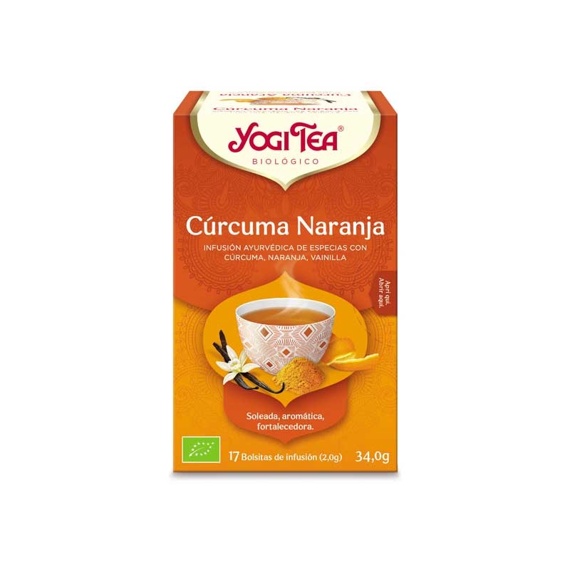 Yogi Tea Curcuma Orange Bio 17 Filtros
