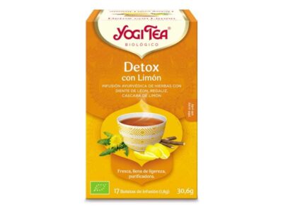 Desintoxicação de chá de iogue com limão 17 filtros
