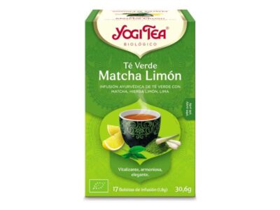 Yogi Tea Tea Green Matcha Limon 17 Filtros BIO