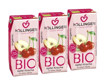 Suco de maçã bio 3x200ml hollinger